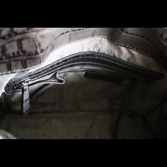 Michael Kors Hamilton Stud Croc Leather Tote - Picture 8 of 8